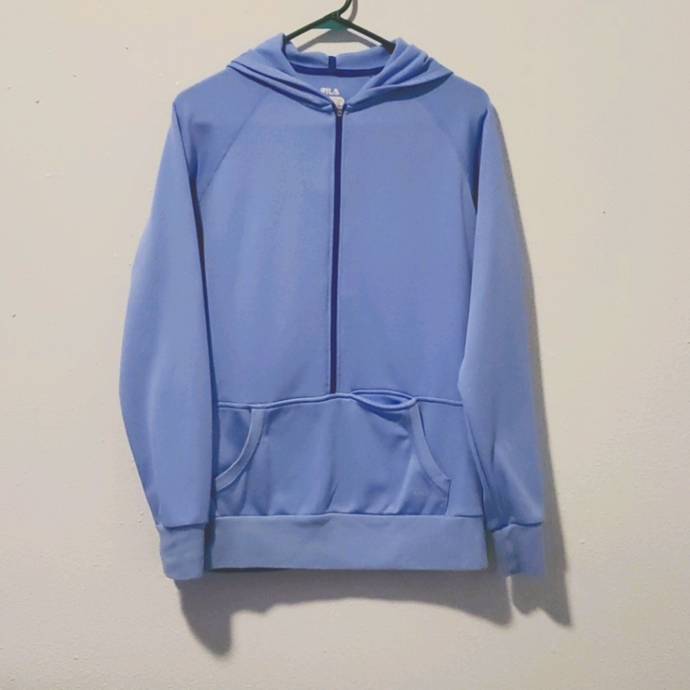 FILA Periwinkle 1/2 Zip Up Sweater